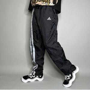 adidas Lined Windbreaker Track Pants SZ L